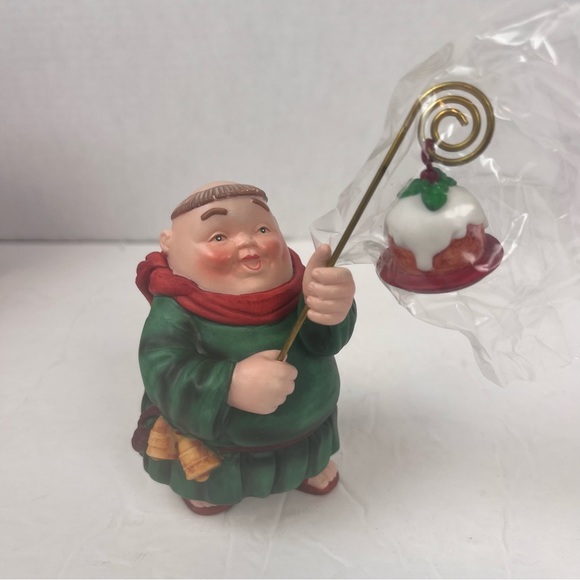 SALE-Dept 56 Merry Makers Percy pudding-a-bringer-Monk,Porcelain figure/Retir… - Picture 2 of 8